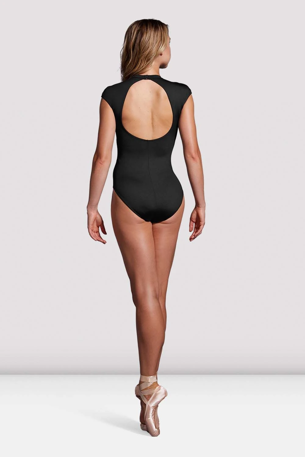 Ladies Mirella Black Label Cap Sleeve Open Back Leotard 3 Ladies Mirella Black Label Cap Sleeve Open Back Leotard - Image 3