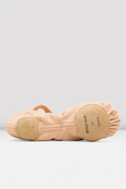 Ladies Synchrony Stretch Canvas Ballet Shoes -Bloch World BmCtAA1A a3b63d33 6ba3 45af a5fe dc773e3a8387